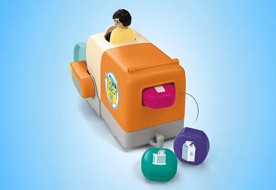 Playmobil Junior Fahrzeug für Recycling-Spiel ab 1 Jahr