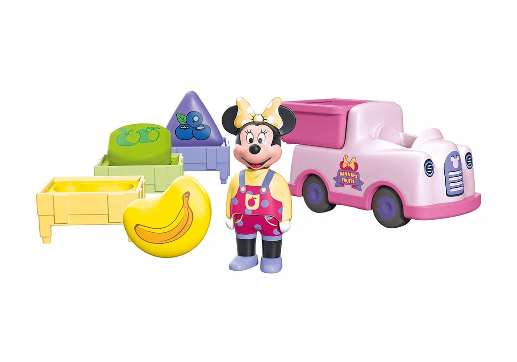 Minnie Maus Obst-Transporter mit Sortierspiel für Kleinkinder ab 1 Jahr