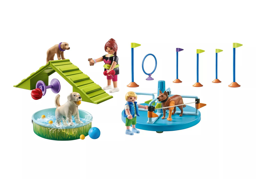 Playmobil Hundespielplatz – inklusives Set mit Karussell & Hunden ab 4