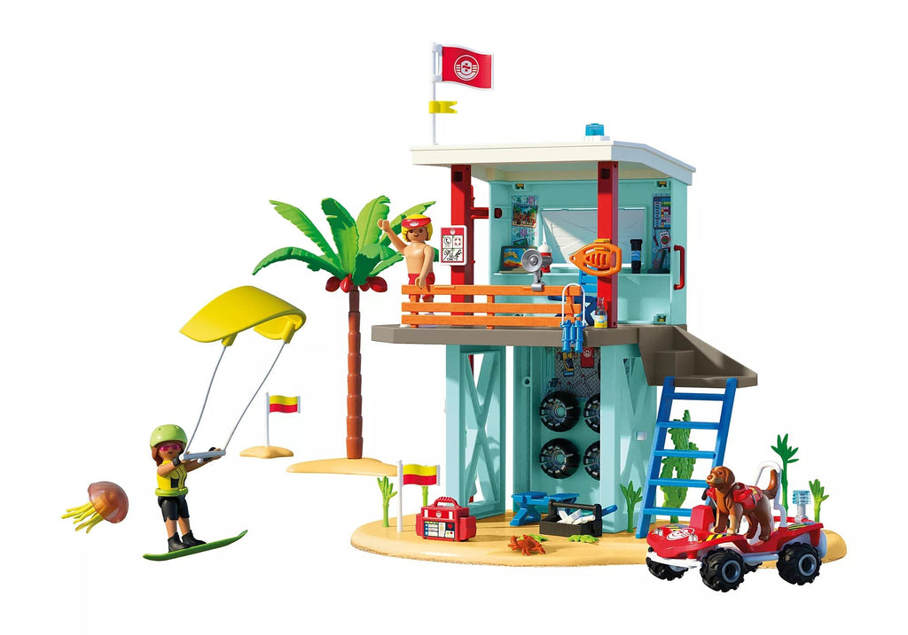 PLAYMOBIL Rettungsturm mit Beach Buggy ab 4 Jahren