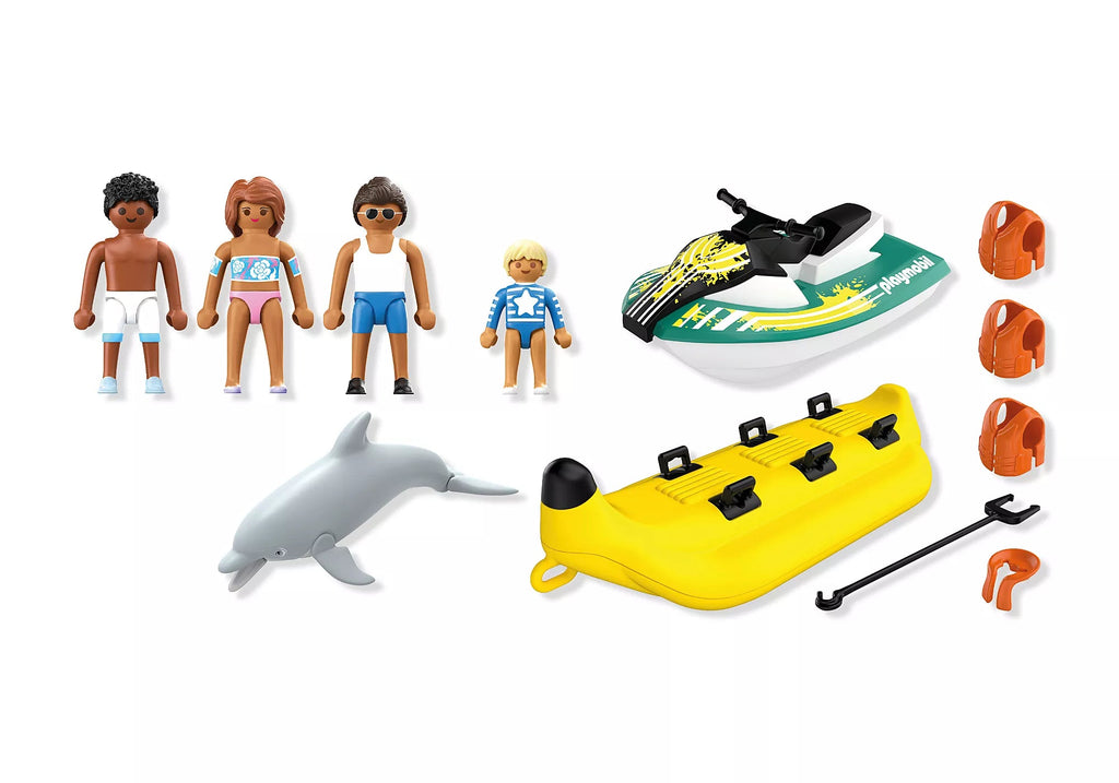 Bananenboot mit Figuren und Jetski von PLAYMOBIL