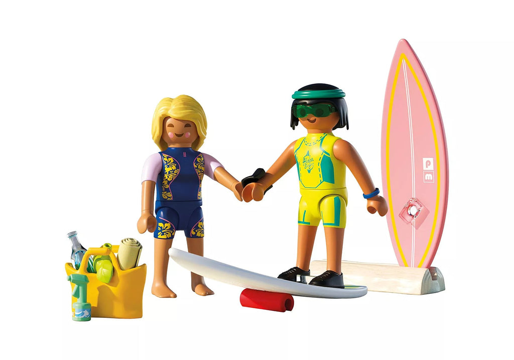 PLAYMOBIL Kleine Surfschule mit Surfbrettern ab 4 Jahren