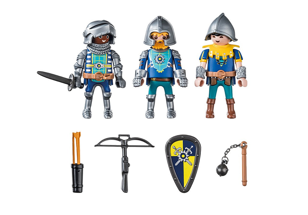 Playmobil®Novelmore - 3er Set Novelmore Ritter - Playmobil