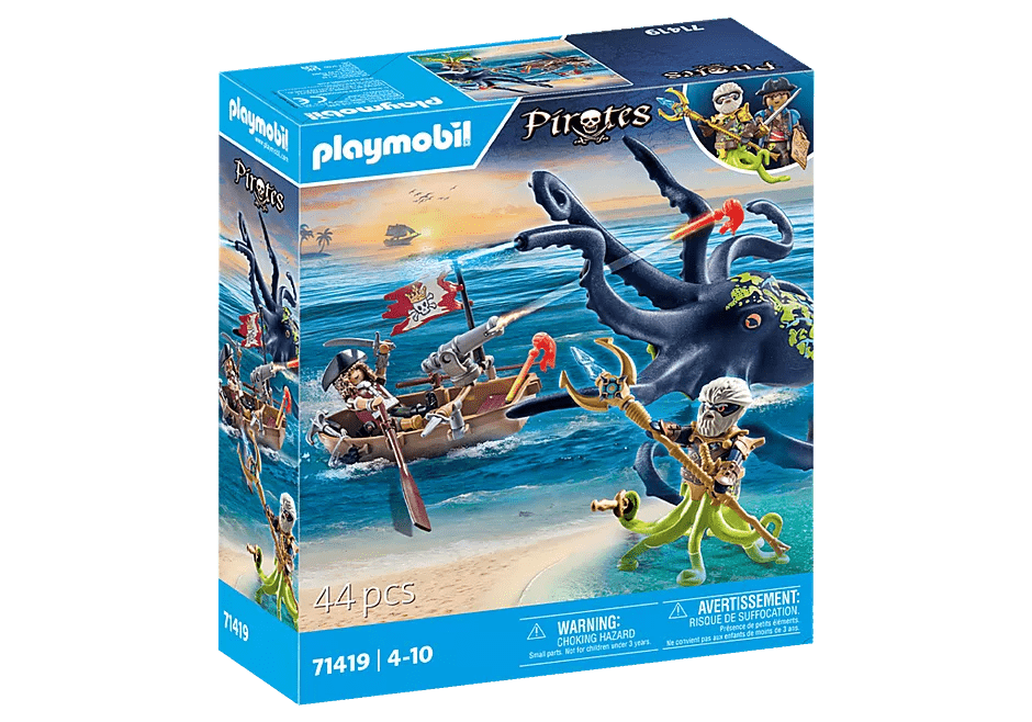 Playmobil®Pirates - Kampf gegen den Riesenoktopus - Playmobil