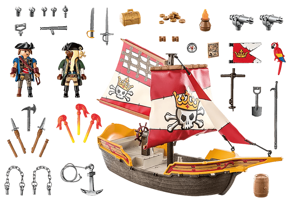 Playmobil®Pirates - Kleines Piratenschiff - Playmobil