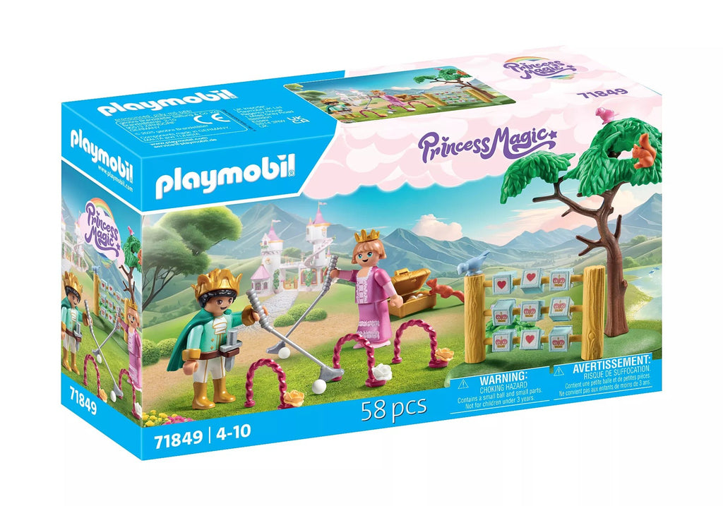 Playmobil Königskinder Spielgarten – Krocket & Würfelspiel ab 4 Jahren