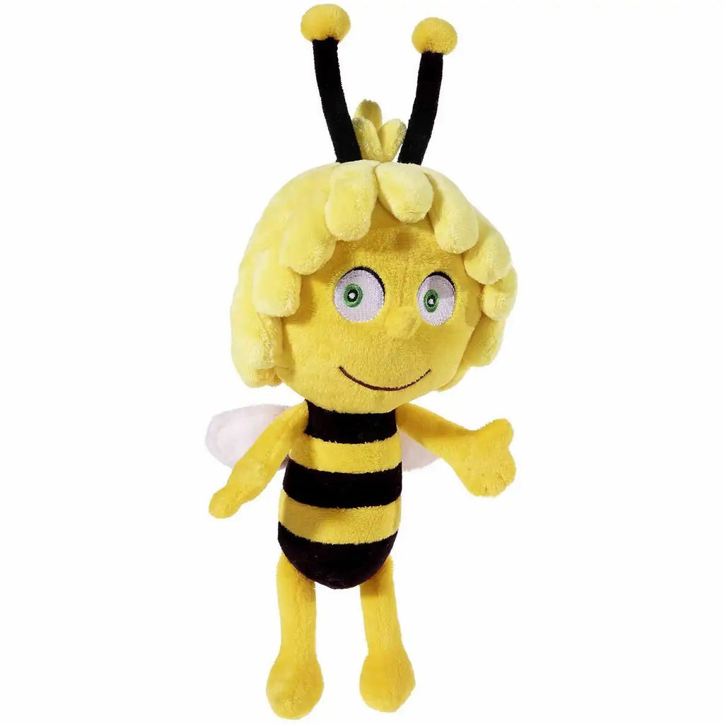 Plüsch Biene Maja 20 cm mit weichem GRS Recycling-Plüsch und gelb-schwarzen Streifen
