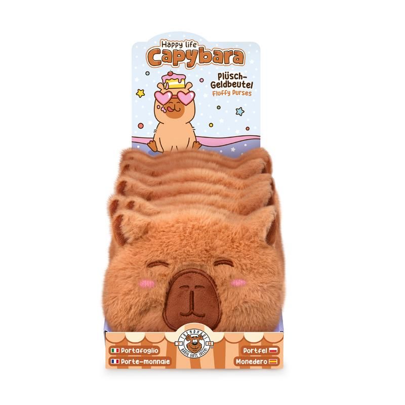 Capybara Mini-Täschchen für Kleingeld und Schätze