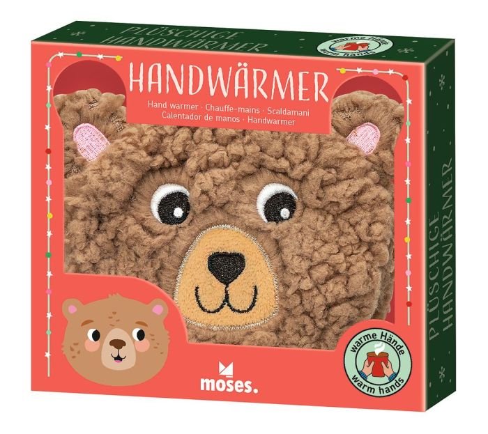 Plüschiger Handwärmer Bär Advent
