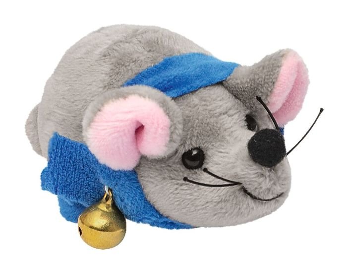 moses Plüschiger Weihnachtsflitzer Maus mit Glockenklang