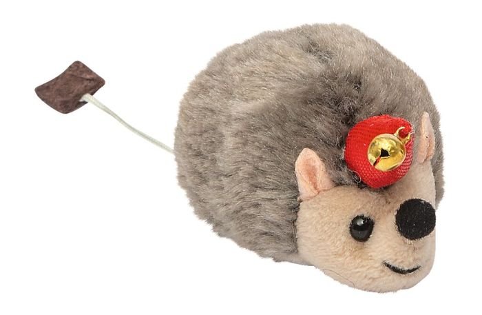 moses Plüschiger Weihnachtsflitzer Igel mit Glöckchen