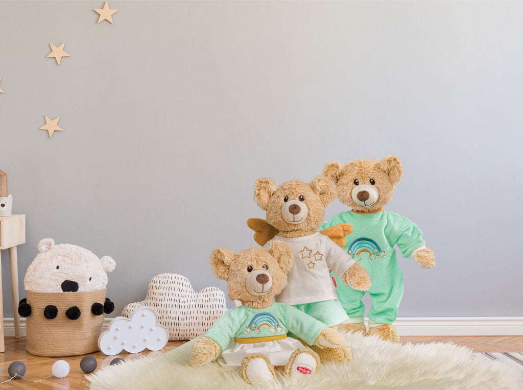 Plushie Teddy Dreamy 42 cm mit Strampler - Heless