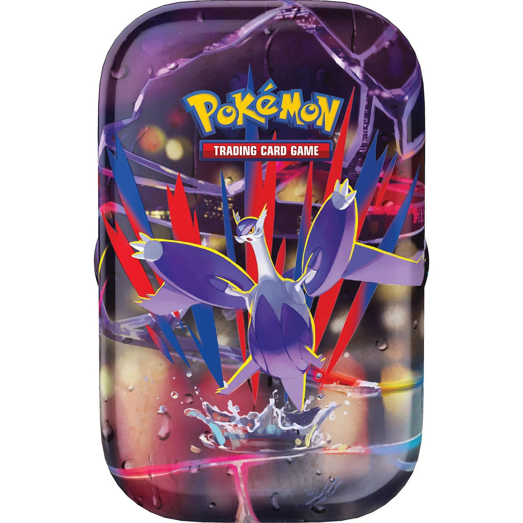 Pokémon Mega-Helden Mini-Tin Box mit Meditalis Design – Sammelkartenspiel Booster Herbst Edition DE