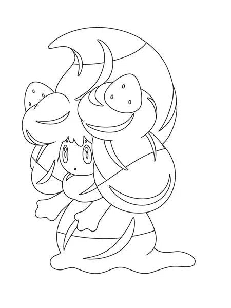 Pokémon Ausmalseiten detailreich für Jungen und Mädchen
