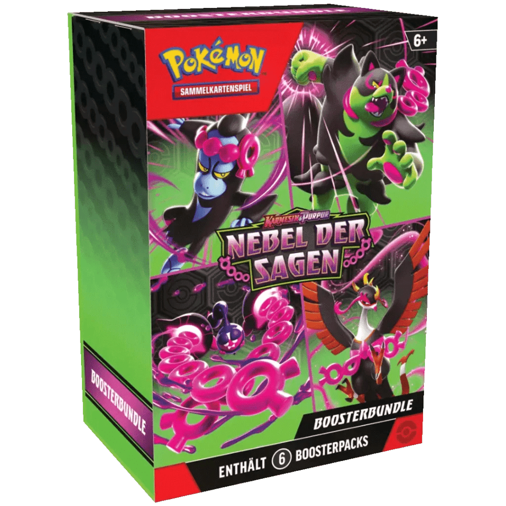 Pokemon Karmesin & Purpur 6.5 - Nebel der Sagen - Booster Bundle - DE - Amigo