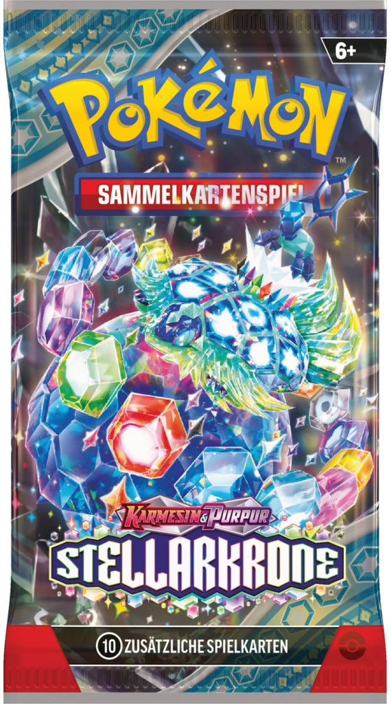 Pokemon - Karmesin & Purpur 7: Stekllarkrone Booster Pack - Deutsch - Amigo