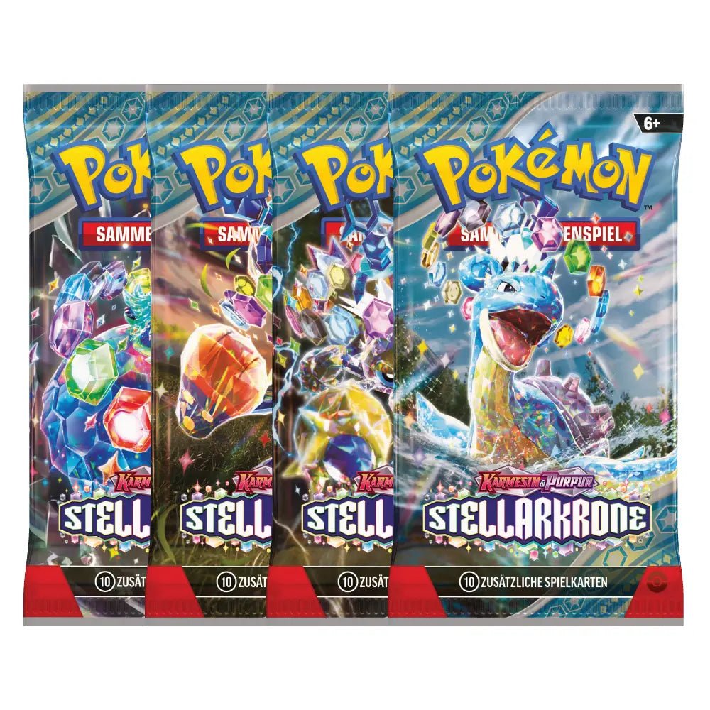 Pokemon - Karmesin & Purpur 7: Stekllarkrone Booster Pack - Deutsch - Amigo