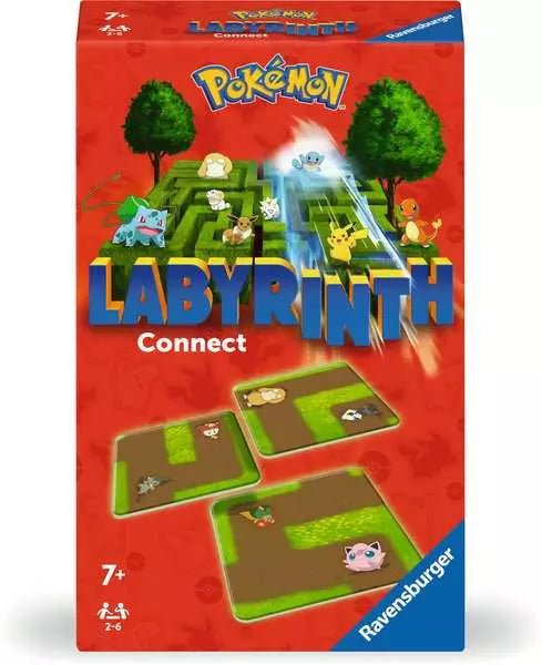 Pokémon Labyrinth Connect - Reisespiel ab 7 Jahren - Ravensburger