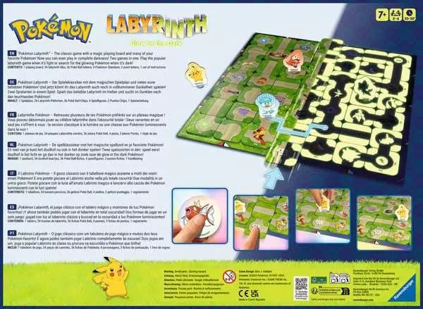 Pokémon Labyrinth Glow in the Dark - Spiel ab 7 Jahren - Ravensburger