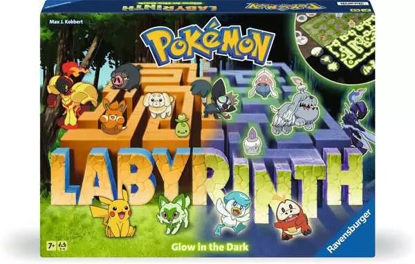 Pokémon Labyrinth Glow in the Dark - Spiel ab 7 Jahren - Ravensburger