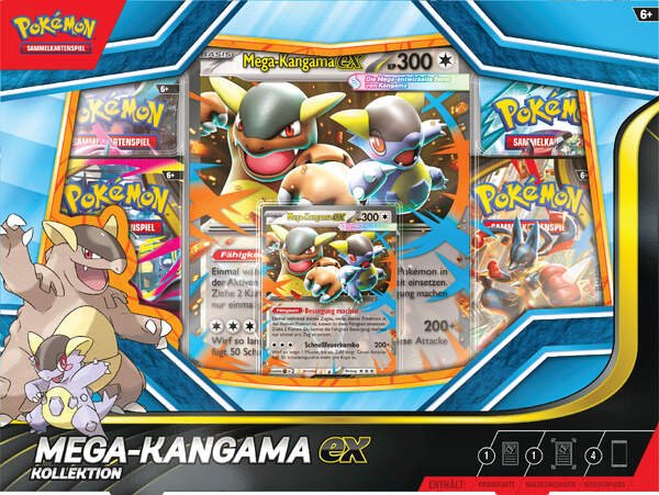 Pokémon Mega-Kangama Box Verpackung Vorderseite
