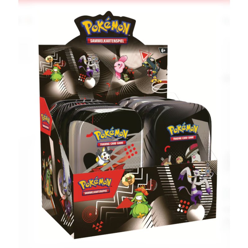 Pokémon Mini-Tin Schwarze Blitze Weiße Flammen Karten DE