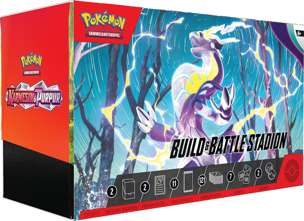 Pokémon Build & Battle Stadion Karmesin & Purpur deutsch
