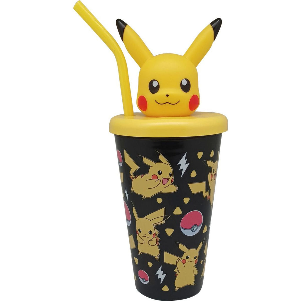 Pokémon Trinkbecher mit 3D-Figur aus Polypropylen, 500 ml, bunt