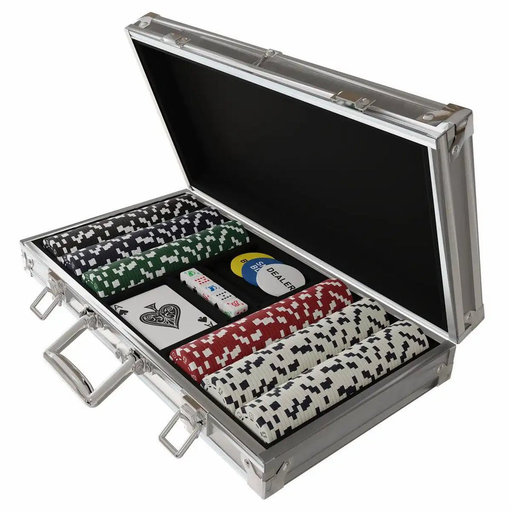 Poker Set Classics Premium 300 Chips Aluminiumkoffer Familienabend