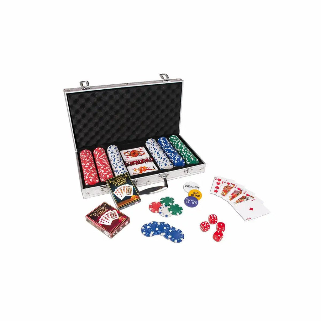 Pokerkoffer incl. 300 Chips Texas Hold´em - ASS Altenburger