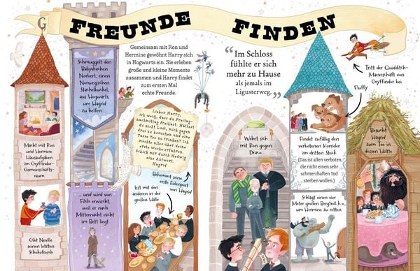 Pocket Potters Harry Potter Sammelband bunte Illustrationen
