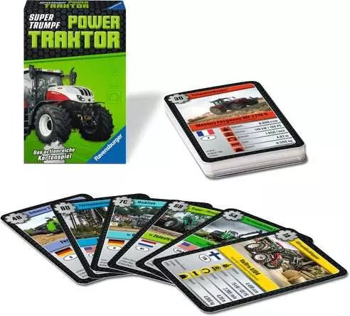 Power Traktor - Kartenspiel ab 7 Jahren - Ravensburger