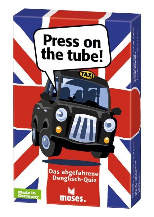 Denglisch Quizspiel Press on the Tube Moses Verlag