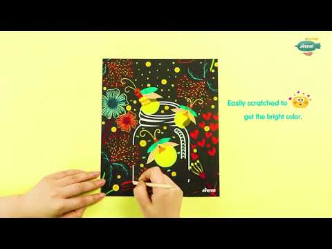 Video Avenir Leuchtende Kratzbilder – Kreativset mit Leuchtkasten
