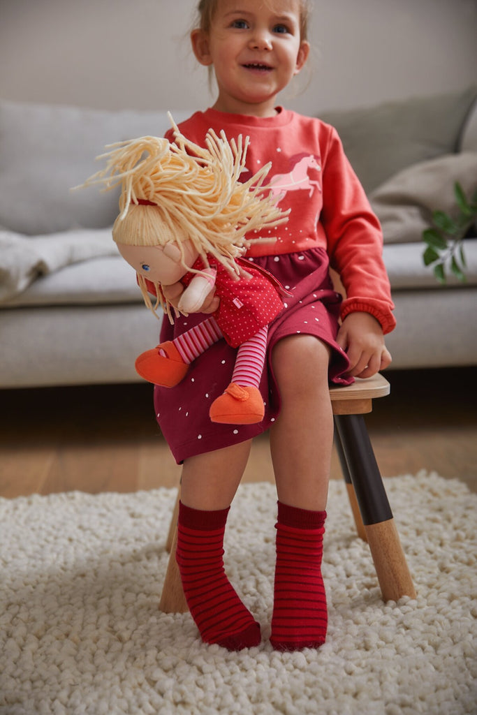 HABA Stoffpuppe Annelie ab 18 Monaten – weich, 30 cm, waschbar