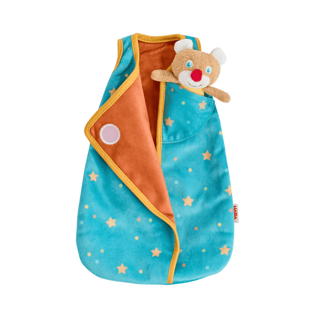 HABA Puppen Schlafset Träum schön mit Mini Teddy ab 18 Monaten
