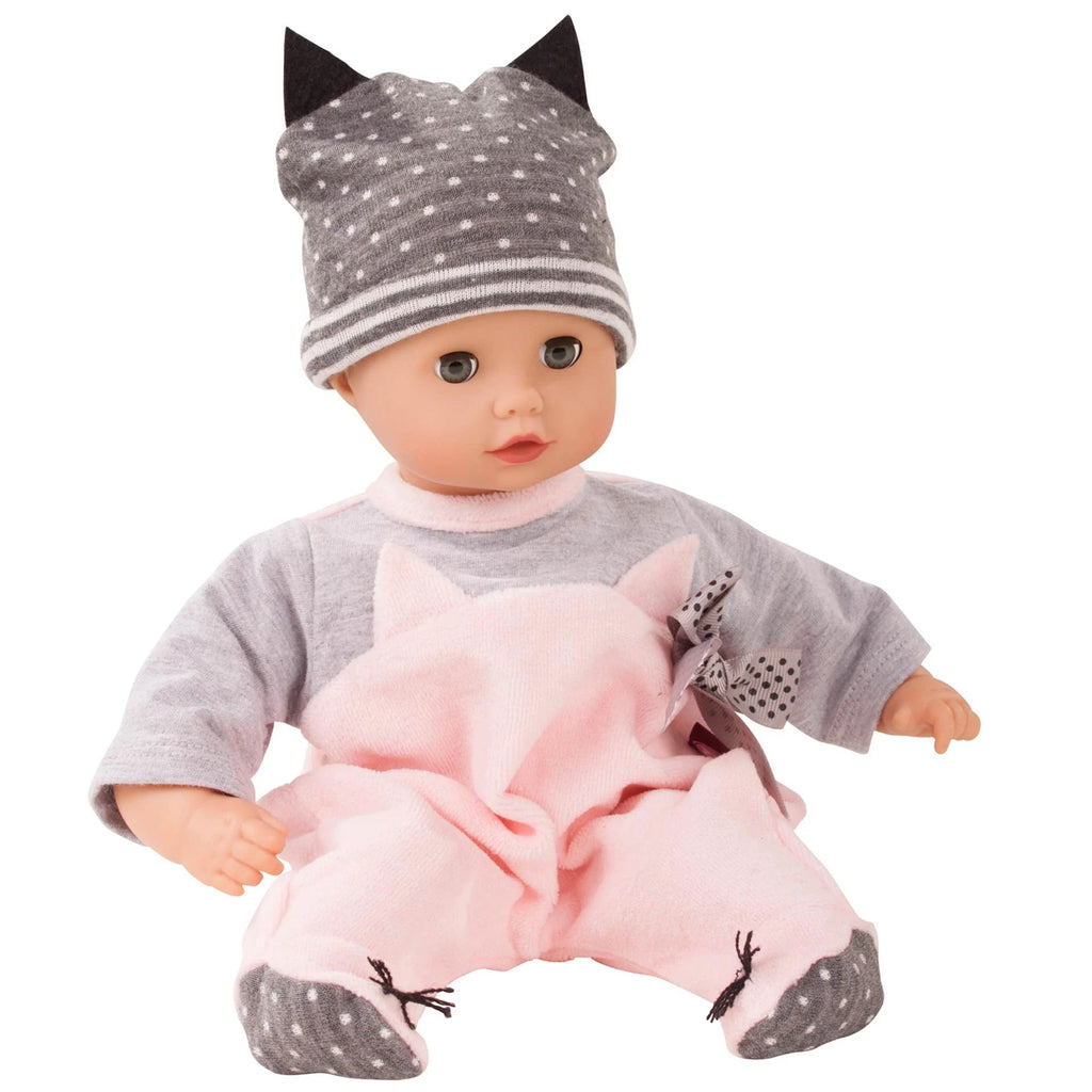 Puppenkleidung - Babykombi Cosy Cat Gr. 30 - 33cm - Götz