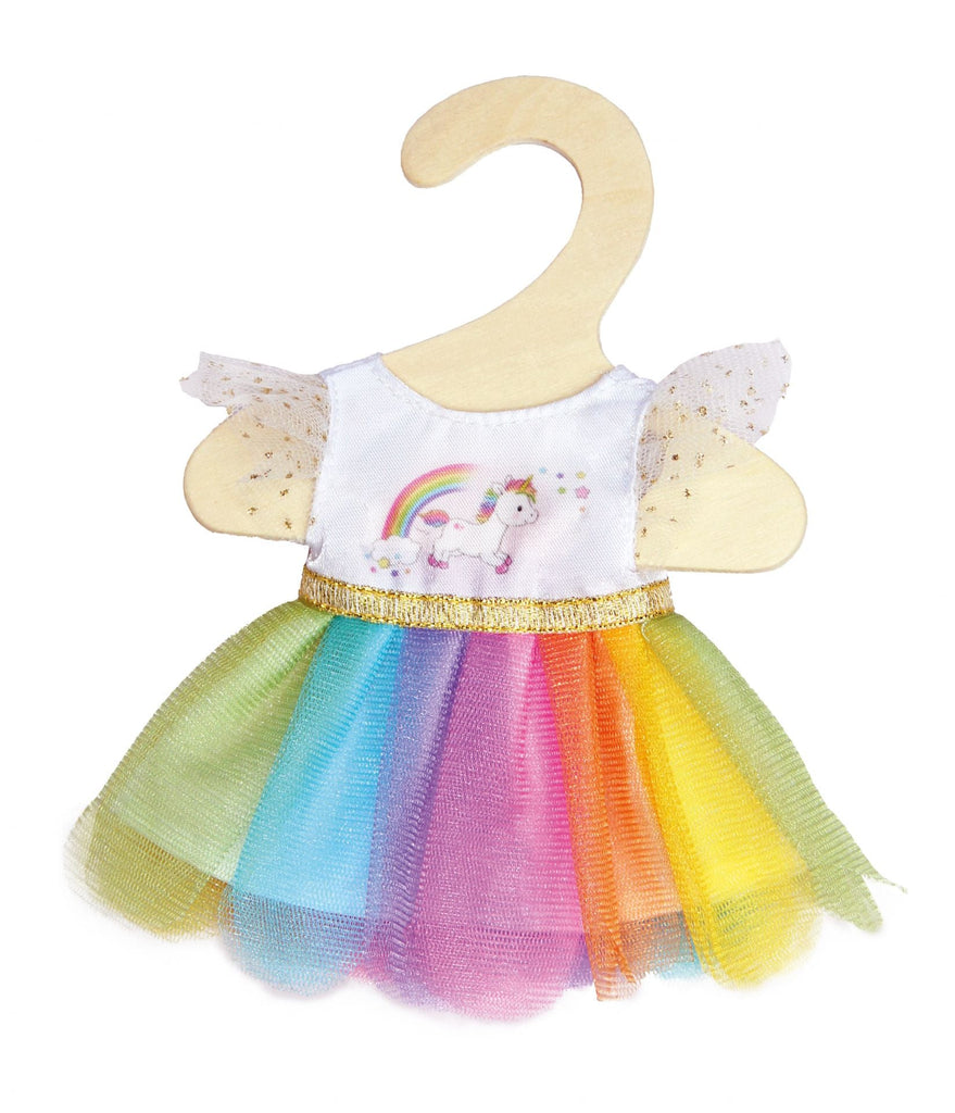 Puppenkleidung - Einhorn - Kleid "Henri", Gr. 20 - 25 cm - Heless