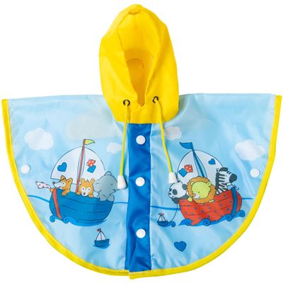 Puppenkleidung - Regencape Segelfreunde Gr. 34 - 45cm - Heless