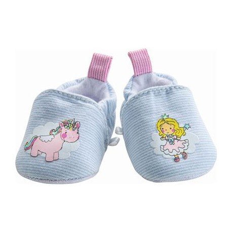 Puppenkleidung - Schuhe Einhorn Emil und Fee Emma Gr.30 - 34 - Heless