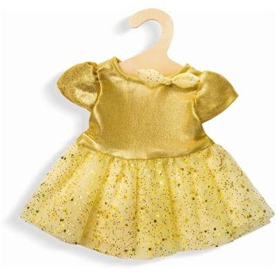 Puppenkleidung - Sterntaler Kleid Gr. 28 - 35cm - Heless