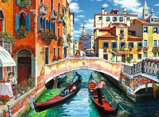 Puzzle 100 Teile - Venedig - Ravensburger