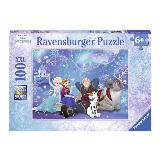 Puzzle 100 Teile XXL - Disney Frozen: Eiszauber - Ravensburger