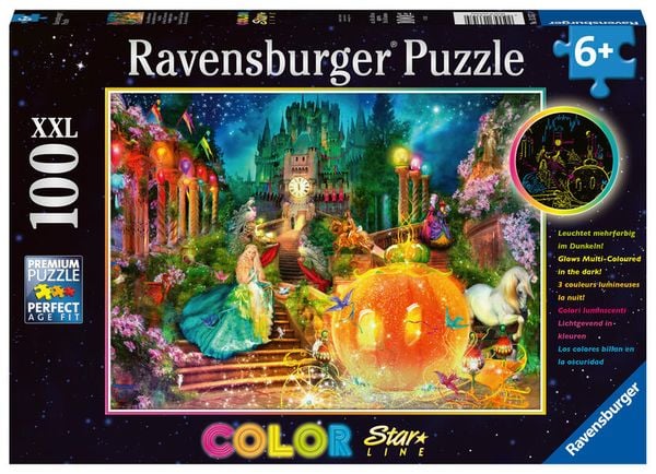 Puzzle 100 XXL Teile - Color Star Line - Tanz um Mitternacht - Ravensburger