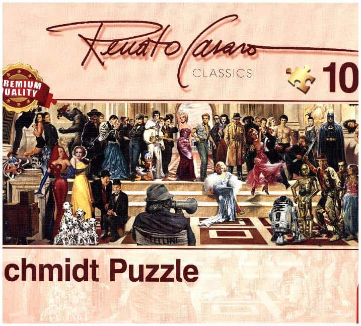 Puzzle 1000 Teile - 100 Jahre Film - Schmidt Spiele