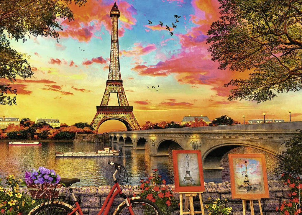 Puzzle 1000 Teile - Abendstimmung in Paris - Ravensburger