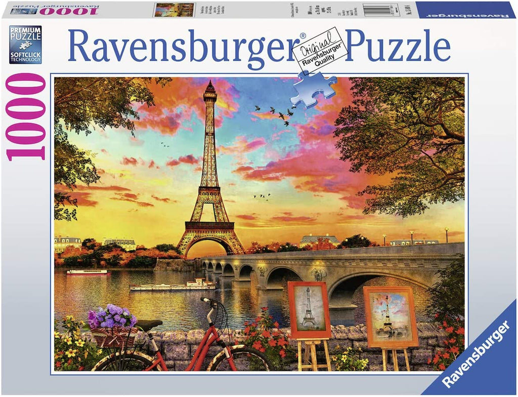 Puzzle 1000 Teile - Abendstimmung in Paris - Ravensburger