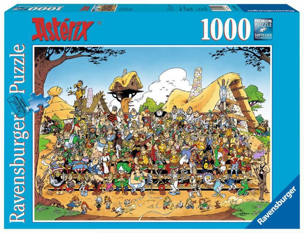 Puzzle 1000 Teile - Asterix Familienfoto - Ravensburger