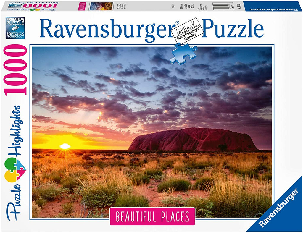 Puzzle 1000 Teile - Ayers Rock in Australien - Ravensburger