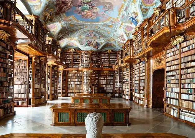 Bibliothek St. Florian Kloster Puzzle Motiv Barock Architektur ca 1000 Teile
